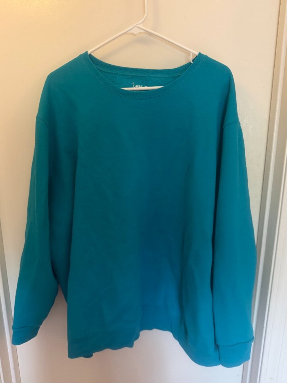 Just My Size Teal Sweatshirt W 5X